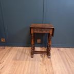 Drop Leaf Jointstool Uit De 18E Eeuw thumbnail 3