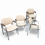 6 X Rare Arm Chair / Röder Und Söhne / 1970's / Probably By Miller Borgsen thumbnail 6