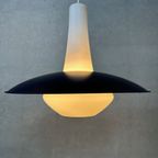 Vintage 1950’s Scandinavische Hanglamp – Opaline thumbnail 2
