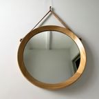 Midcentury Wandspiegel Teak- Zweeds Uno & Osten Kristiansson thumbnail 6