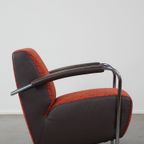 Comfortabele, Mooie Leolux Design Fauteuil/Armchair Model Scylla Met Extra Rugkussen thumbnail 6