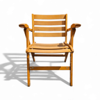 4 X Folding Chairs By Ico & Luisa Parisi For Reguitti, Italy, 1970s, thumbnail 8