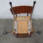 2 School Children'S Chairs Vintage Pagholz thumbnail 3