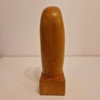 Art Deco Pinguin Beeld Houtsnijwerk thumbnail 5