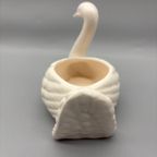 Bloempot Zwaan Wit Keramiek thumbnail 7