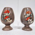 Two Beautiful Ceramic Vases From Vallauris thumbnail 3