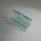 Magazine Holder / Glass / 1980s thumbnail 12