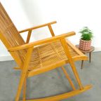 Design Hellerau Rotan Schommelstoel Vintage Stoel thumbnail 8