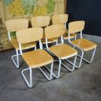 Vintage Partij Schoolstoelen – Jaren 70 – 29 Stuks thumbnail 2