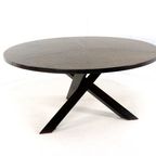 Gerard Geytenbeek Ronde Wengé Eettafel Dutch Design thumbnail 7