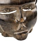 Oosters Masker Tribale Kunst Hardhout Vrijstaand Hout Sixties 41Cm thumbnail 7
