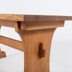 Axel Einar Hjorth ‘sport’ Solid Pine Table By Nordiska Kompaniet thumbnail 8