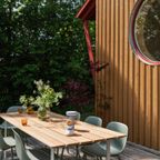 Muuto / Fiber Outdoor Side Chair / Set 6 Stuks / Dusty Green thumbnail 8