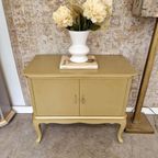 French Stijl Dressoir In Oker En Goud thumbnail 2