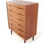 Vintage Hoge Ladekast 'olsted' Deens Design thumbnail 11