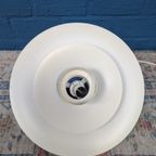 Vintage Blauwe Schalenlamp, Horn Belysning, Deens Design thumbnail 14