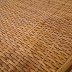 Vintage Bamboe Bijzettafel Salontafel Tafeltje thumbnail 9