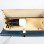 Gispen - H.W. Gispen - Cilinder Wandlamp - Metaal - Blauw - 1950'S thumbnail 9