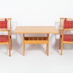 Yngve Ekstrom ‘Furubo’ Armchairs With A Table Produced By Swedese, 1970’S thumbnail 3