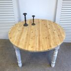 Prachtige Grote Ronde Mango Eettafel 140 Cm thumbnail 22