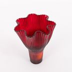 Art Glass Vase By Monica Bratt For Reijmyre, Sweden 1950’s thumbnail 3