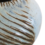 Vintage Keramieken Vaas Blauw 'hav' thumbnail 5