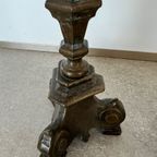 Vintage Koperen Kerk Kandelaars (2 Stuks) thumbnail 4