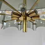 Midcentury Hanglamp Van Messing En Rookglas Schroder&co thumbnail 10