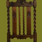 Vlaamse Eiken Eetkamerstoelen thumbnail 10