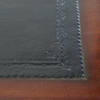 Geweldige Antieke 19E Eeuwse Engelse Schrijftafel Met Een Zwart Lederen Blad thumbnail 12