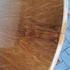 A A Patijn Vintage Ovale Ronde Tafel Eettafel Jaren 60 thumbnail 11