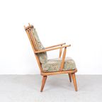 Zweedse Vintage Spijlen Fauteuil Jaren 50 thumbnail 3