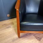 Donkerblauwe Vintage Clubfauteuil 2 Stuks Prijs P/St thumbnail 13