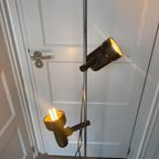 Vintage Brilliant Vloerlamp 2 Spots Duitsland Jaren 70 thumbnail 4