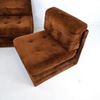 2X Vintage Fauteuil / Modulaire Bank thumbnail 4