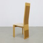 6X Postmodern Dining Chair By Pietro Constantini, 1980S thumbnail 7