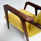 Houten Wingback Fauteuil Uit De 1960’S thumbnail 10