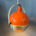 Oranje Mid Century Eyeball Wandlamp / Hengel Light thumbnail 6