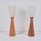 Set 2 Postmodern Lucitalia Kri-Ton Tafellamp S. Asahara ‘90 thumbnail 5