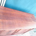 Vintage Art Deco Commode Antiek Kastje Eiken Dressoir Jr 20 thumbnail 14