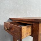Oud Tafeltje In Pitchpine thumbnail 8
