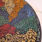 Grote Glas Mozaique Vintage Fruitschaal thumbnail 7
