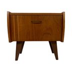 Vintage Nachtkastjes Set Van 2 Teak Fineer Jaren 60 thumbnail 13