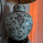 Gemberpot Tafellamp Met Bloemen thumbnail 7