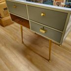 Vintage Toonbank Verkoopbalie Balie Vitrinekast Vitrine thumbnail 15