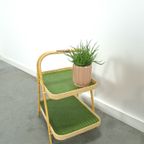 Rotan Dubbele Dienblad Met Groen Blad thumbnail 11
