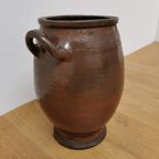 Aardewerk Antiek Keulse Pot, Plantenbak, Bloempot. 007 thumbnail 6