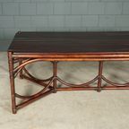 Vintage Manou/Bamboe Eettafel Xl thumbnail 5