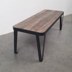 Design Maatwerk Tuintafel Outdoor Antraciet Staal Hardhout 8p thumbnail 7