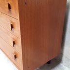 Dutch Design Slotboom Vintage Ladekast Teak  Deens Kastje Stijl thumbnail 7